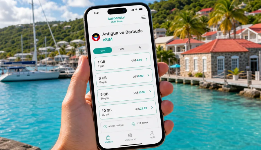 Antigua ve Barbuda eSIM ve mobil internet