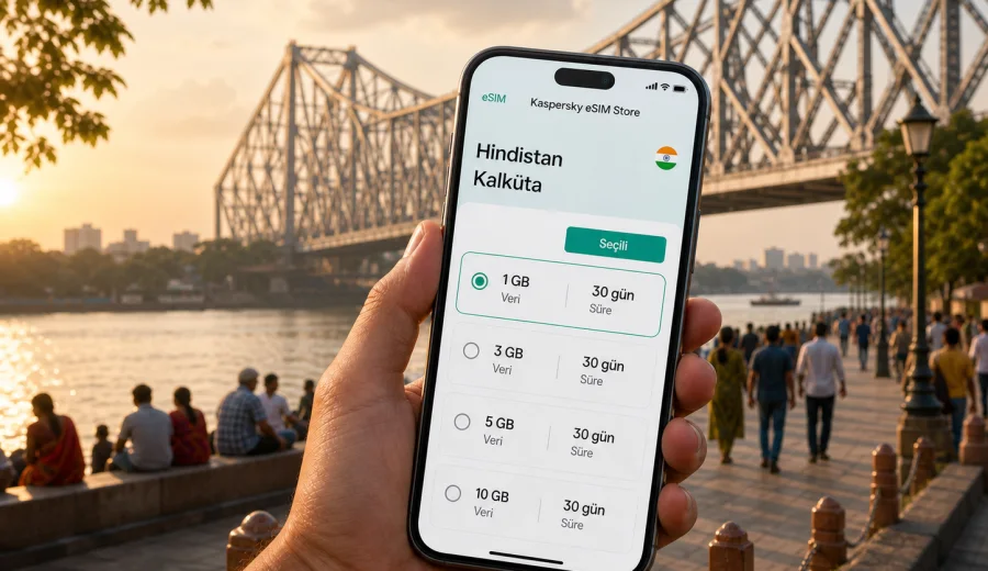Kalküta eSIM: mobil internet rehberi