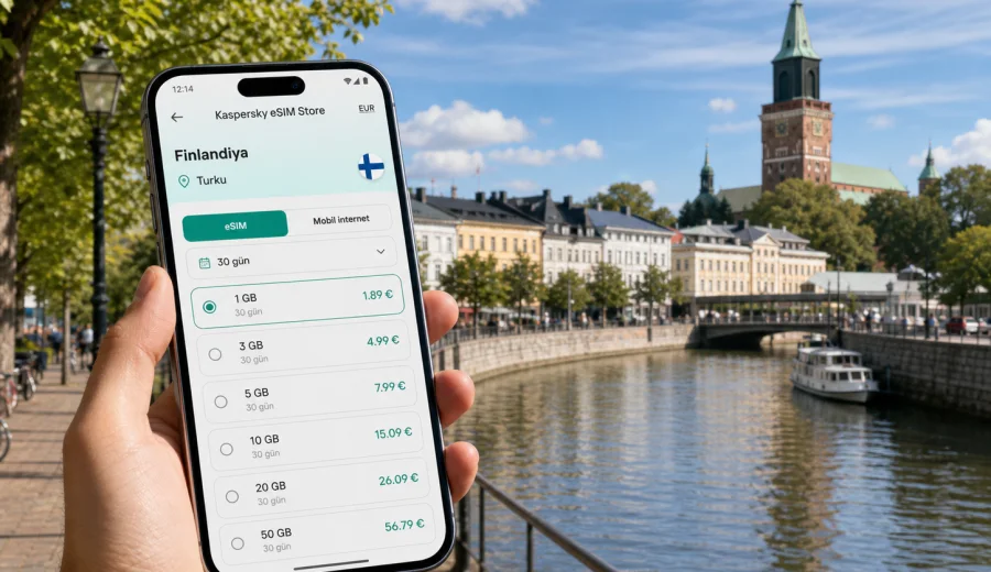 Turku eSIM: mobil internet ve bağlantı rehberi