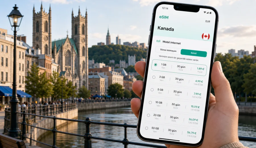 Montreal eSIM: mobil internet ve bağlantı rehberi