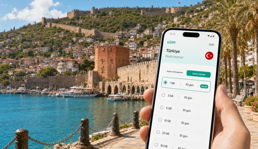 Alanya eSIM: mobil internet rehberi