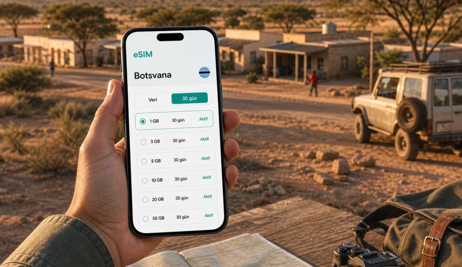 Ghanzi eSIM: mobil internet rehberi