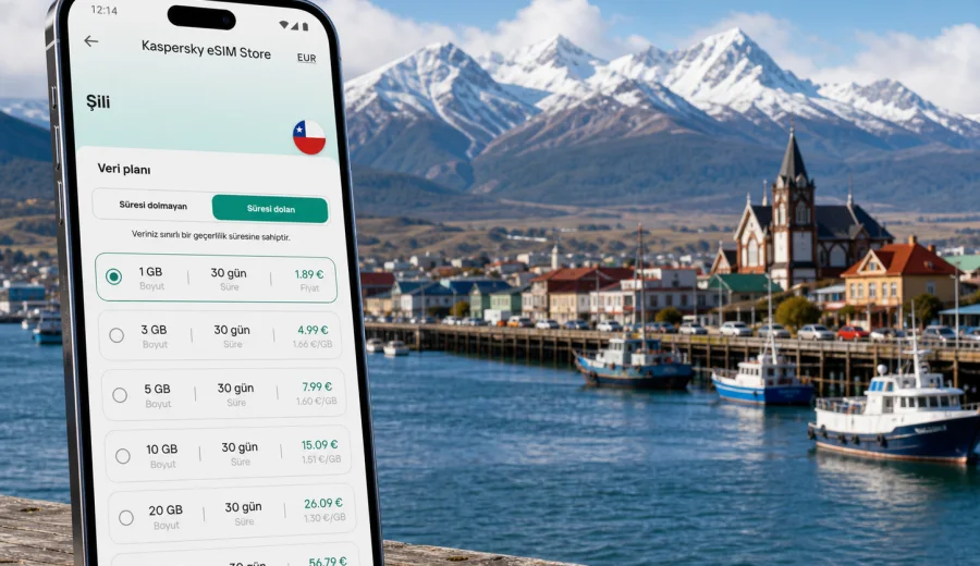 Puerto Natales eSIM: internet ve mobil bağlantı