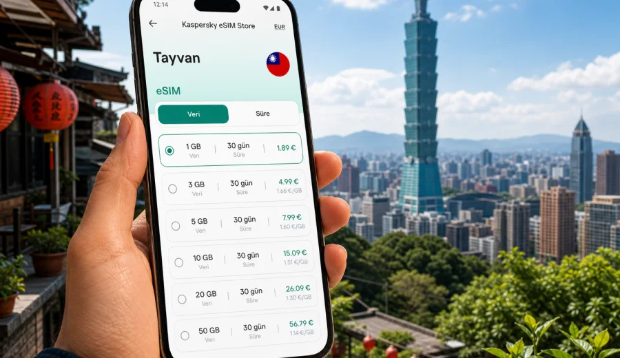 Tayvan eSIM: mobil internet rehberi