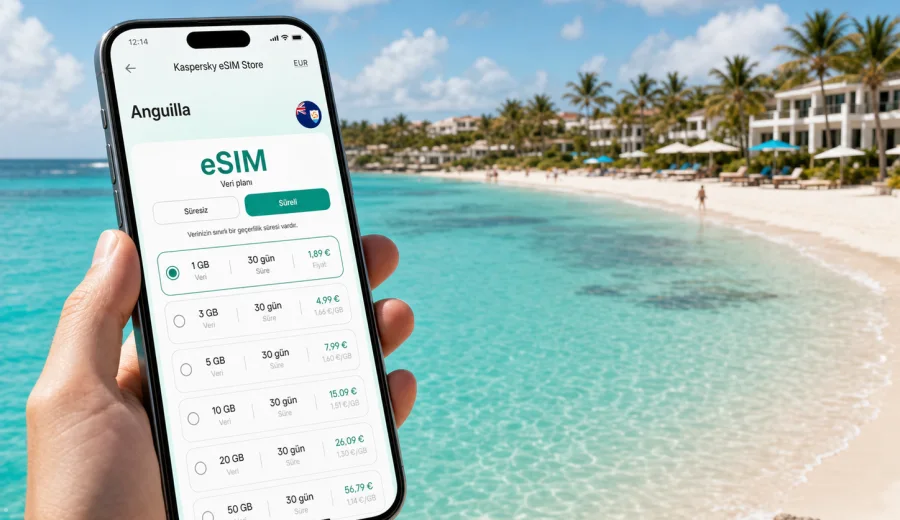Meads Körfezi eSIM: Mobil internet rehberi
