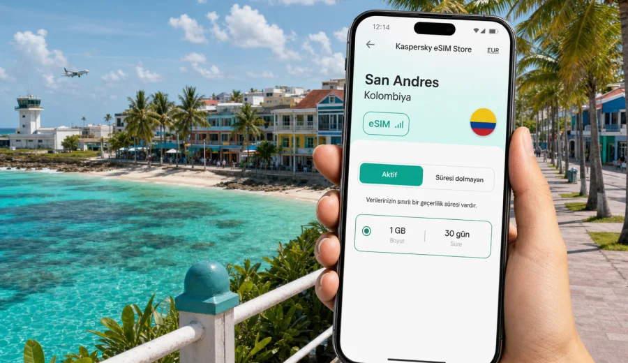 San Andres eSIM: mobil internet rehberi
