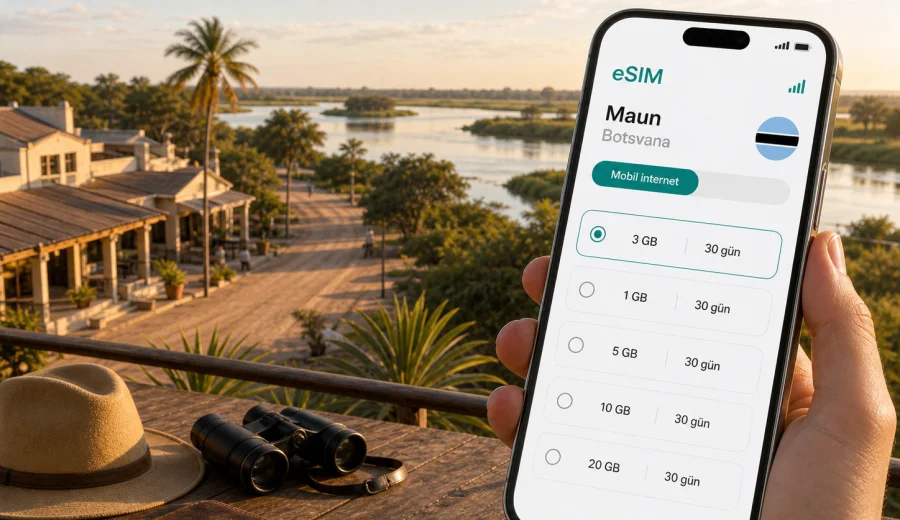 Maun eSIM: mobil internet ve bağlantı rehberi