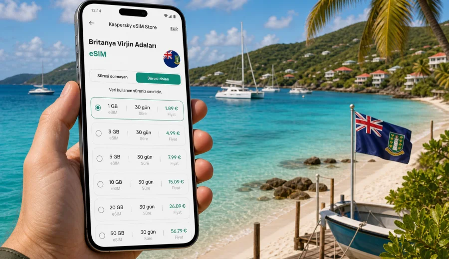 Britanya Virjin Adaları eSIM rehberi