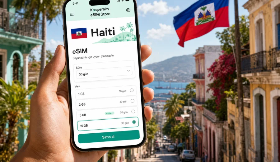 Haiti eSIM: mobil internet rehberi