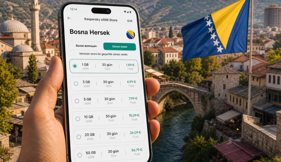 Bosna-Hersek eSIM: Mobil internet rehberi