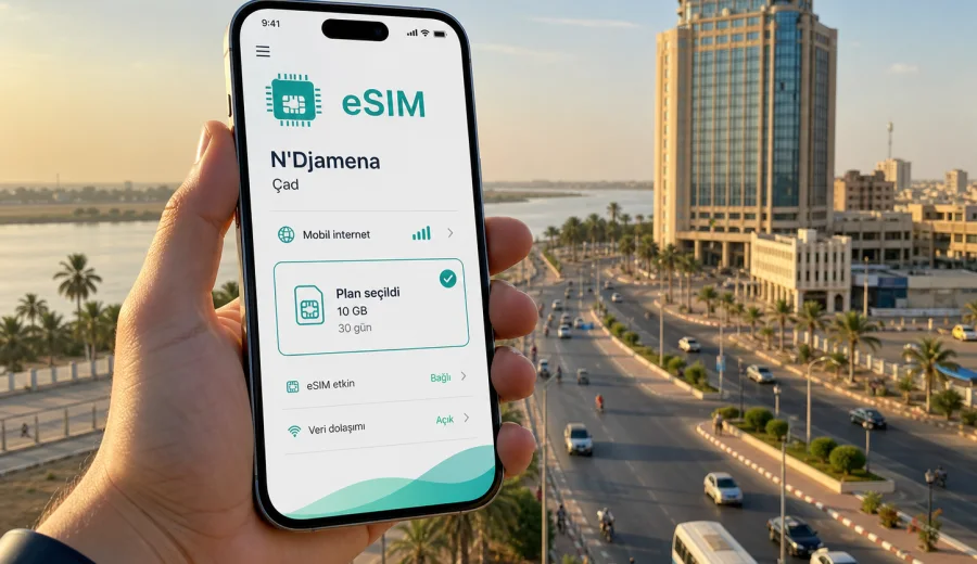 N'Djamena eSIM: mobil internet rehberi