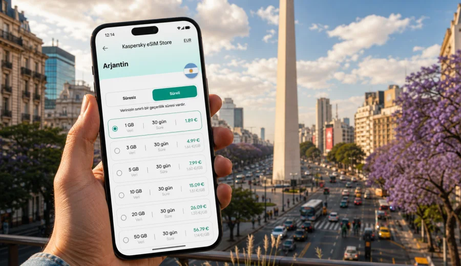 Buenos Aires eSIM: mobil internet rehberi