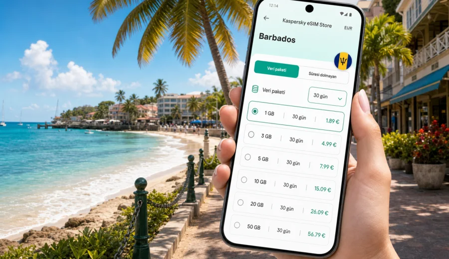Holetown eSIM: mobil internet rehberi