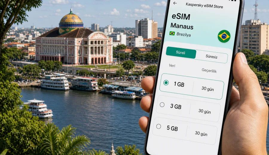 Manaus eSIM: mobil internet ve bağlantı rehberi
