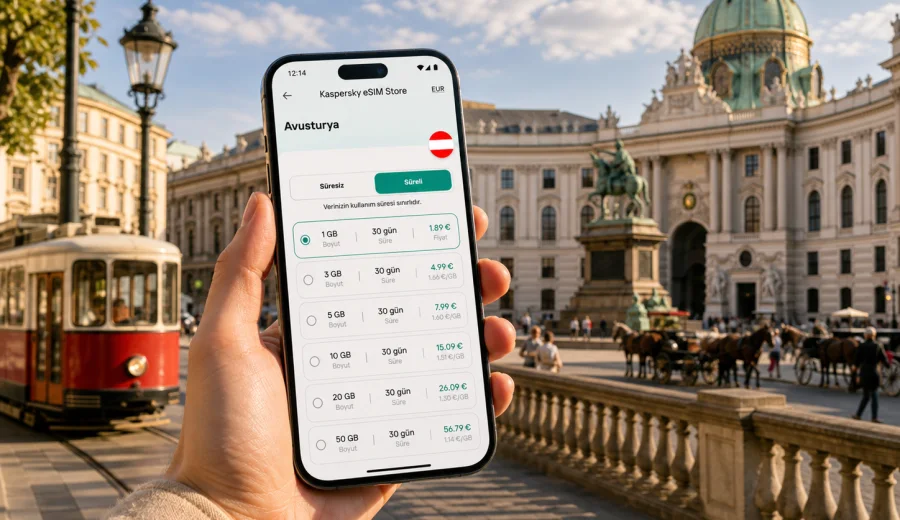 Viyana eSIM: mobil internet rehberi