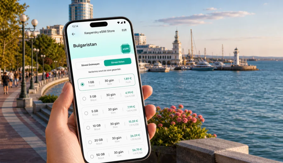 Burgaz eSIM: mobil bağlantı ve internet