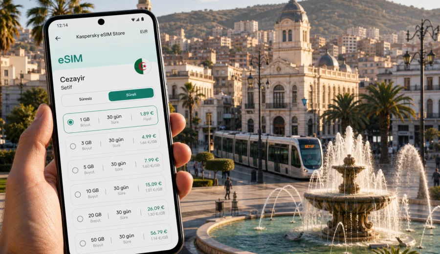 Setif eSIM: Mobil İnternet ve Bağlantı