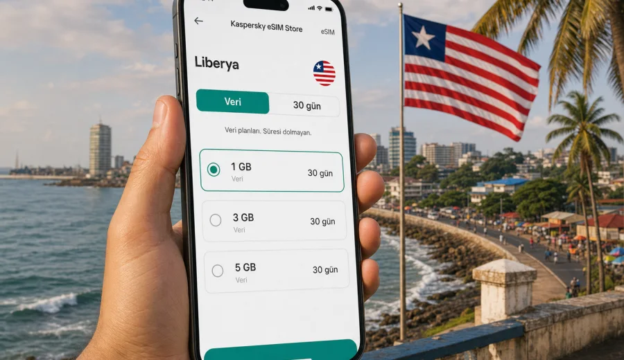 Liberya eSIM: mobil bağlantı ve internet