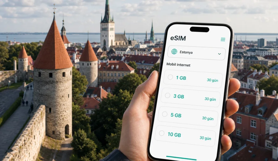 Tallinn eSIM: mobil internet ve bağlantı rehberi