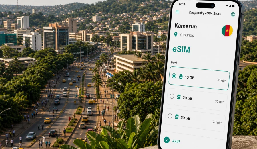 Yaounde eSIM: mobil internet rehberi