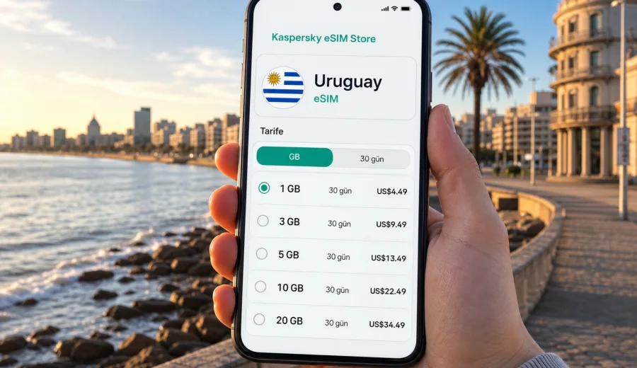 Uruguay eSIM: mobil internet rehberi