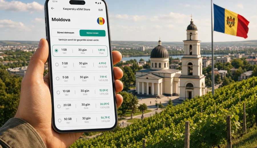 Moldova eSIM: mobil internet rehberi
