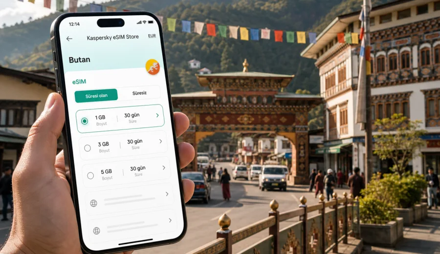 Phuentsholing eSIM: mobil internet rehberi