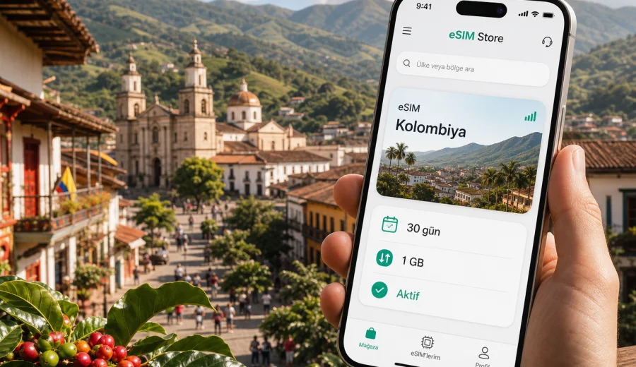 Ermenistan eSIM: Kolombiya'da internet