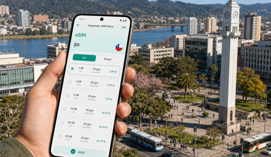 Concepcion eSIM: mobil internet rehberi