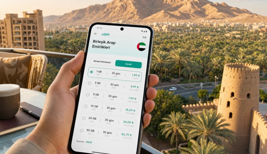 Al Ain eSIM: mobil internet rehberi