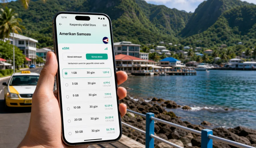 Pago Pago eSIM: mobil internet ve bağlantı