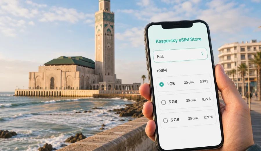 Kazablanka eSIM: mobil internet rehberi