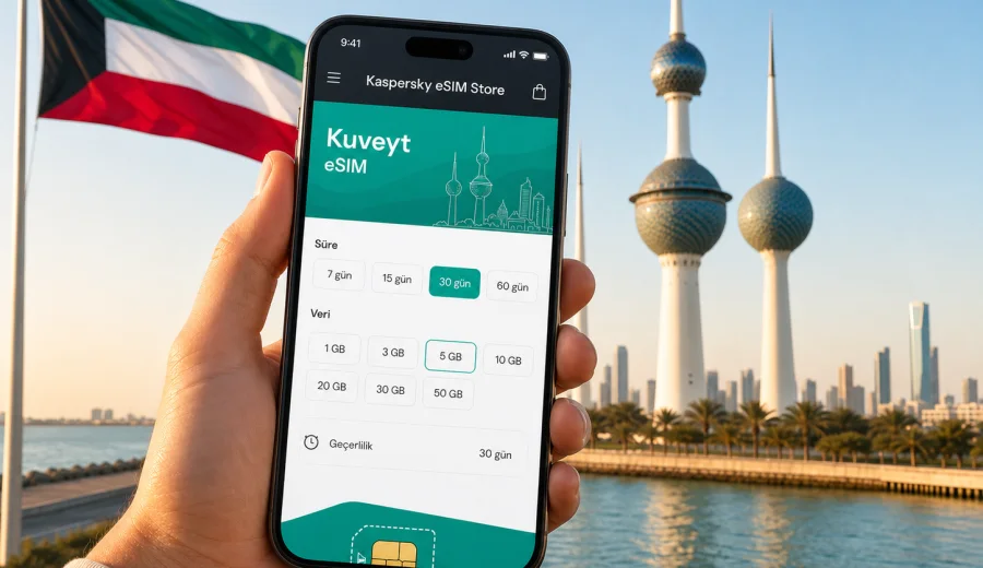 Kuveyt eSIM: mobil internet rehberi