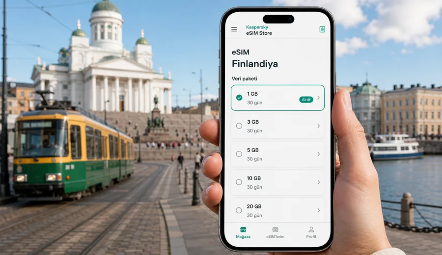 Helsinki eSIM: mobil internet rehberi
