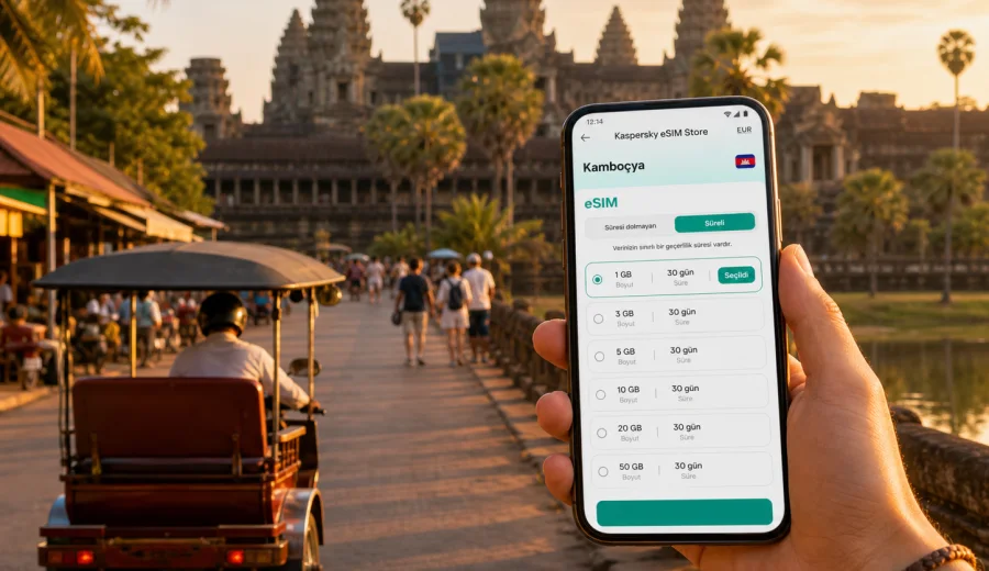 Siem Reap eSIM: mobil internet rehberi