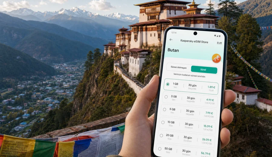 Trongsa eSIM: mobil internet rehberi