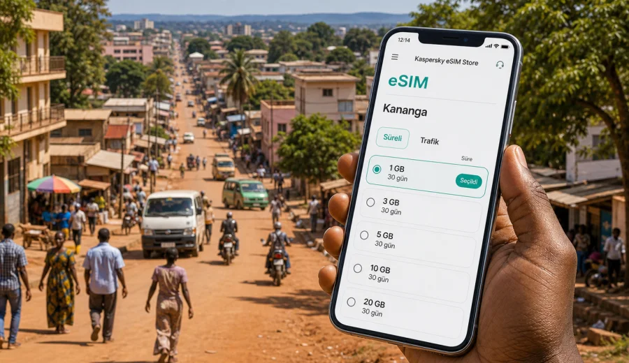 Kananga eSIM: Mobil İnternet ve Bağlantı