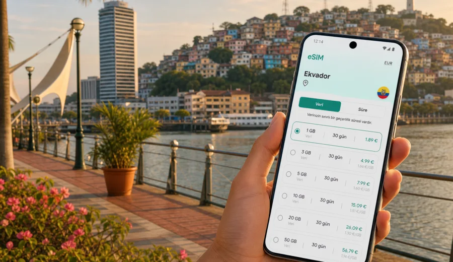Guayaquil eSIM: mobil internet rehberi