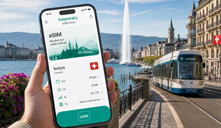 Cenevre eSIM: mobil internet rehberi