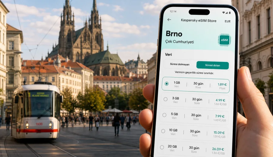 Brno eSIM: mobil internet ve bağlantı rehberi