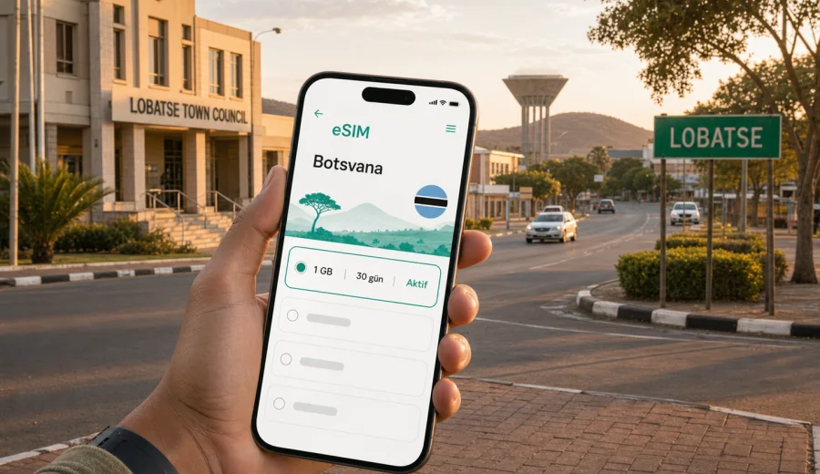 Lobatse eSIM: mobil internet rehberi