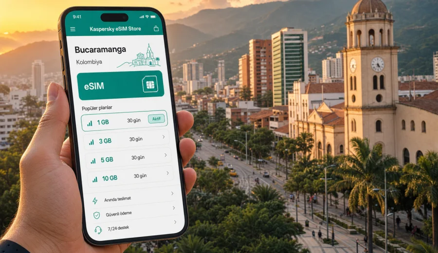 Bucaramanga eSIM: mobil internet rehberi