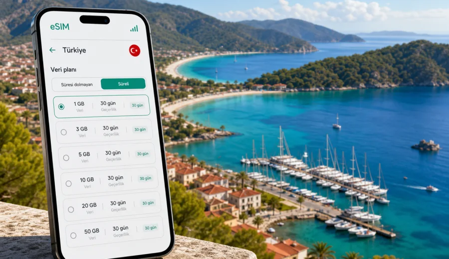 Fethiye eSIM: mobil internet rehberi