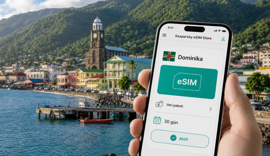 Roseau eSIM: mobil internet rehberi
