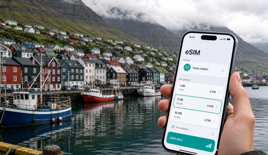Klaksvik eSIM: mobil internet rehberi