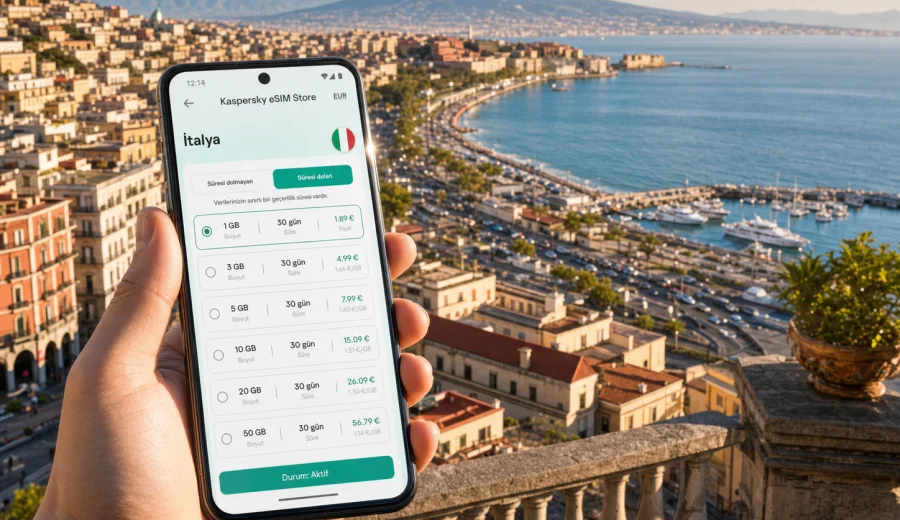 Napoli eSIM: mobil internet rehberi