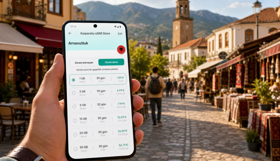 Korca eSIM: Mobil internet rehberi