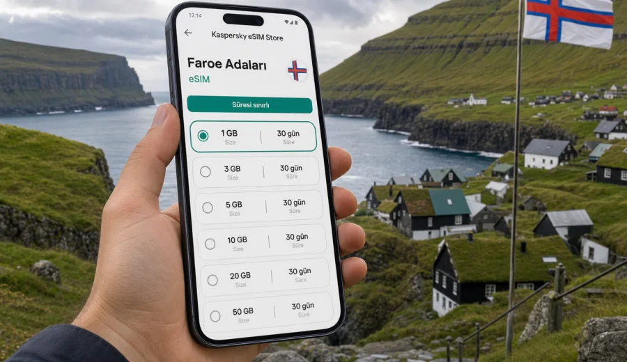 Faroe Adaları eSIM: mobil internet rehberi