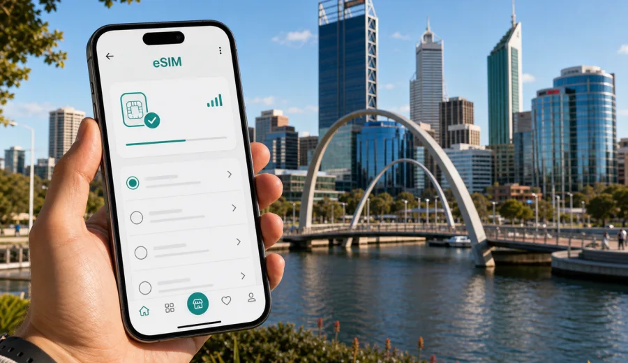 Perth eSIM: mobil internet ve bağlantı rehberi