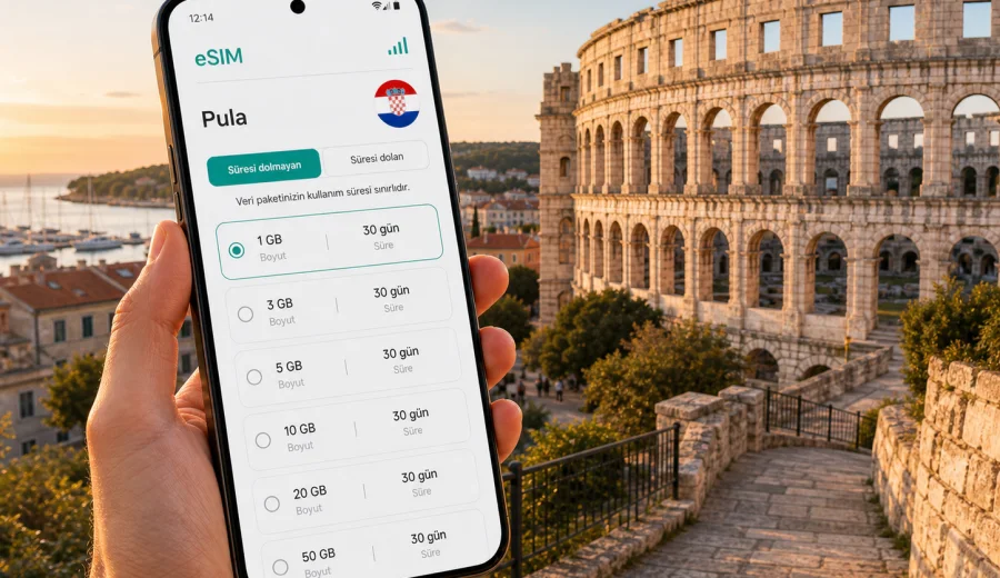 Pula eSIM: mobil internet ve bağlantı rehberi